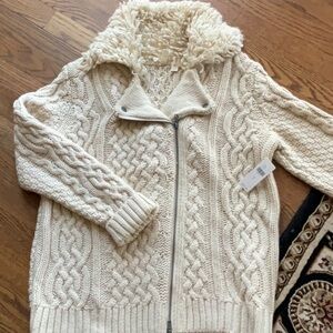 Anthropology sweater jacket